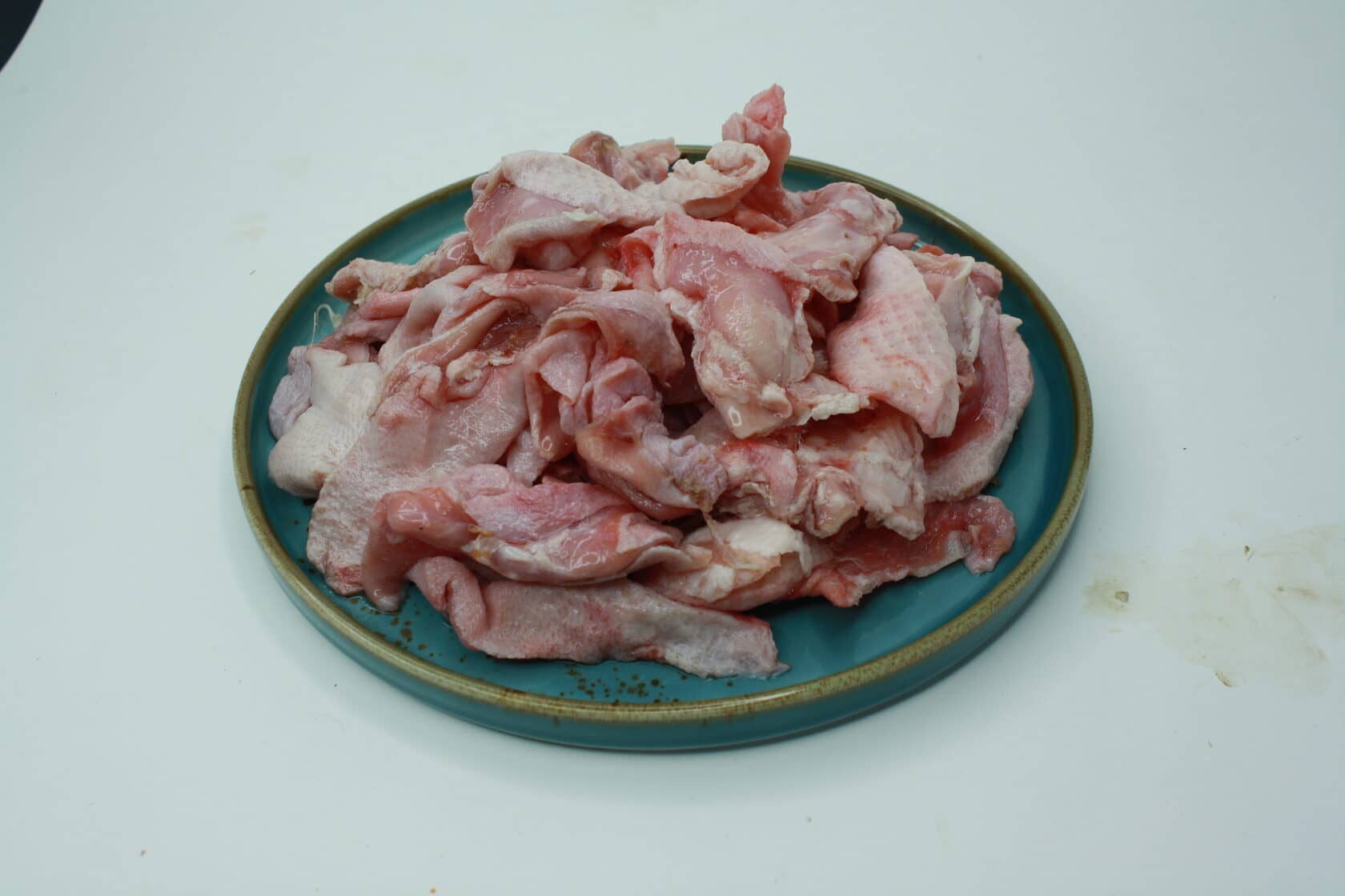Кожа утиная с прирезью мяса